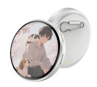 Smart Display - Wearable Badge Supports With 1.7" IPS HD Touchscreen | Rechargeable Digital Image Showcase System Portable Screen Display Accessory Custom Visual Badges Unit