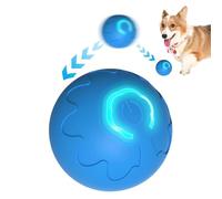 Smart Dog Ball Toy,USB Rechargeable Teething Ball Toy - Intelligent Cat Chewing Toys, Colorful Pet Toys for Biting, Exercise, Training