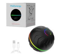 Smart Dog Toy Ball Electronic Interactive Pet Toy Moving Ball Automatic LED & Exercise Flashing Toy For Playtime Tool Motion