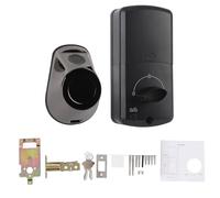 Smart Door Entry Lock for Tuya App Biometric Sensor Key Available Fingerprint Smart Lock for 35mm-50mm Thickness Wooden Door