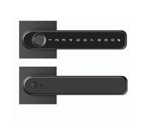 Smart Door Handle, Electronic Lock Smart Lock With Bluetooth Finrprint Lock, Can Be Unlocked By Mobile Phone Finrprint And Password,for Home Apartment Hotel Office