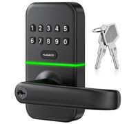 Smart Door Handle Lock with Keypad: Kucacci Keyless Entry Digital Knob for Front Door - Electronic Smart Lock with Keypad - Exterior Code Door Knob - Easy Installation