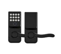 Smart Door Lock Biometric Fingerprint Lock Digital Electronic Smart Password Keyless Entry Door Locks For Home Office(BLACK)