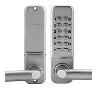 Smart Door Lock, Electronic Door Lock, Digit Code Lock, Password Security Coded Lock Keypad Electronic Deadbolt Door Lock with Handle Digital Door Lock Keyless Door Lock for Office Home