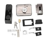 Smart Door Lock, Electronic Fingerprint Combination Lock, Stainless Steel, IP66 Waterproof - Multiple Unlock Methods, Remote App Control, Indoor Outdoor Use