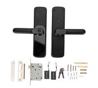 Smart Door Lock Fingerprint Keypad Keyless Entry Door Lock Digital Door Lock with 5 in 1 Unlocking Methods for Home Security Aluminum Alloy Black 35 to 55mm Door Thickness