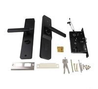 Smart Door Lock for TTlock System, Electronic Password and IC Card for ACCESS, Remote App Control Anti-Theft Deadbolt for Hotel Home, Grey(Electronic model)