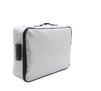 Smart Door Lock, Safe Fireproof Document Bag With Waterproof Password,For Drawer, Cabinet(Grey)