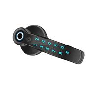 Smart Door Lock, Smart Bluetooth Fingerprint Lock For TTLock Biometrics Fingerprint Door Lock For Home/hotel/office Door Lock (Nero)