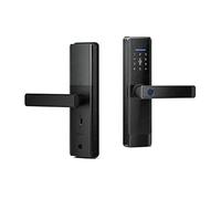 Smart Door Lock Smart Door Lock Tuya APP Fingerprint Digit Intelligence Electric 5 Unlock Method Support 8 Language Voice(22x147)