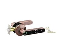 Smart Door Lock, Smart Lock, Biometric Fingerprint Door Code APP Handle For Front,For Drawer, Cabinet(Brass)