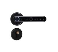 Smart door lock， Tuya Camera Lock 3D face Recognition inteligente Digital Finger(Black Tuya 7255)
