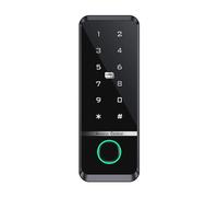 Smart Door Lock Tuya Finrprint RFID Access Control System Smart Door Lock Electronic Gate Opener Home Digit Keypad Electric Magnetic Biometric(TF108EM-W-Wifi-Key)
