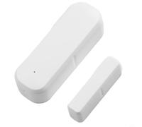 Smart Door Window Sensor for Tuya for zigbee for gateway, Wireless Magnetic Contact Alarm with App Alerts, Voice Assistant Compatible for Home Garage, Office Security(for for zigbee)