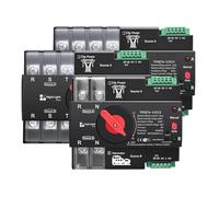 Smart Dual Power Switch 2P 3P 4P AC220V 230V 63A 100A 125A TOQ7e Level Manual/Auto Timer(2P 230V WIFI ATS,100A)