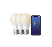 Nordlux LED bulb smart E27 7W CCT 900lm set of 3
