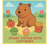SMART EATING with capybara: Fun Coloring and Activity Book About Healthy Food Choices for Kids Ages 3-8 | Learn Smart Eating Habits with a Friendly Capybara