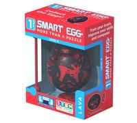 Smart Egg Lava: 3D Maze Puzzle and Educational Toy for Kids, Level 8 (Easy) in a Brain Teaser Series - Challenge and Fun in Solving the Labyrinth inside The Egg