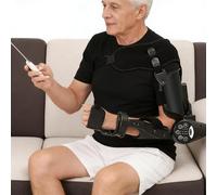 Smart Elbow Flexion Extension Trainer with Wireless Remote Post Elbow Brace with Intelligent Timer Manual/Automatic Dual Mode(Left)