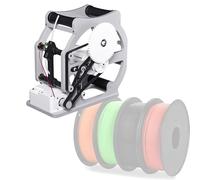 Smart Electric 3d Filament Respooler, Automatic Spool Rewinder With Adjustable Tension, Wrap Neatly Without Tangling For 3d Printing Enthusiasts, Welders & Textile Artists Electric_Grey