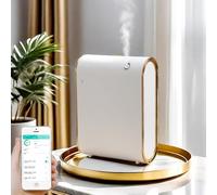 Smart Electric Aroma Diffuser 350ml, Waterless Essential Oil Scent Machine - Remote Control Wall-Mountable Fragrance Diffuser for Home, Hotel, Office & Spa