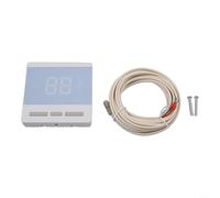 Smart Electric Floor Heating Thermostat Featuring Precise Regulation And User Friendly Interface For Residential And Commercial Use White Color(white)