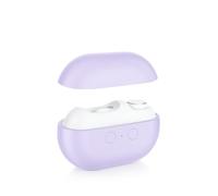 Smart Electric Nail Clippers, Multi-Function Automatic Nail Trimmer with 2 Speed Settings, LED Light and Built-in Clip Storage, Cut and Polish in One for Complete Nail Care (Purple)