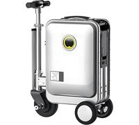 Smart Electric Ride-On Suitcase with TSA Lock, Airline Approved Carry-On | 250W Motor, 13km/h Top Speed, 130kg Max Load, Detachable Battery, One-Click Folding Handle, Widened Solid Tires, for Airport