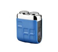 Smart Electric Shaver for Men Portable Rechargeable Wet Dry Beard Trimmer with Digital Display Shower Safe Portable Electric Shaver