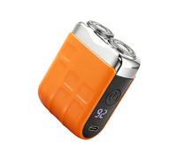 Smart Electric Shaver for Men Portable Rechargeable Wet Dry Beard Trimmer with Digital Display Shower Safe Portable Electric Shaver