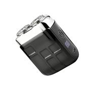 Smart Electric Shaver for Men Portable Rechargeable Wet Dry Beard Trimmer with Digital Display Shower Safe Portable Electric Shaver