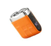 Smart Electric Shaver for Men Portable Rechargeable Wet Dry Beard Trimmer with Digital Display Shower Safe Portable Electric Shaver