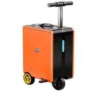Smart Electric Suitcase Rideable Carry-On Luggage with Forward/Reverse/Brake, 93.6 Wh Removable Battery, TSA Compliant, Load Capacity 242 LBs