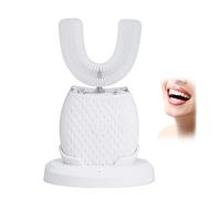 Smart Electric Toothbrush, U-Shaped 360° Electric Toothbrush, Deep Cleaning, USB Convenient Charging, Suitable for Family & Travel Oral Care