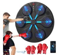 Smart Electronic Music Boxing Machine, Wall Mounted Boxing Target Workout Machine for Home, Indoor and Gym