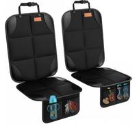 Smart Elf 2 Pack Car Seat Protector - For Kids, Child With Waterproof Fabric & Thickest Padded Cover & Featuring Size Coverage