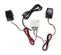 Smart Energy Meter WiFi Consumption Monitor Single Phase with 2 120ACT Clamp Current Transformer 90-250VAC for Home Solar System