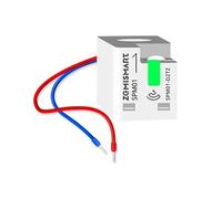 Smart Energy Monitor, 63A Single-Phase DIN Rail Meter with Split-Core CT, Real-Time Tracking, Compatible with Tuya & Home Assistant, 18mm Compact Design for Home & Business (Zigbee1 Phase)