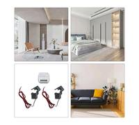 Smart Energy Monitor Meter, Bidirectional 2 Way WiFi Electricity Monitor with Current Sensor Clamps Remote Control for Tuya for Smart App (1CT)
