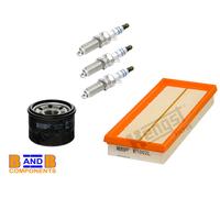 SMART ENGINE SPARK PLUGS AIR FILTER OIL FILTER 451 FORTWO 42 CABRIO A986