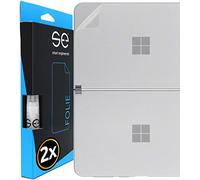 smart engineered [2 Pcs 3D Anti-Glare Back Protector Compatible with Microsoft Surface Duo, Matte, Self-Healing Protection Against Dirt and Scratches, Back Cover, Old Protective Glass