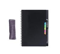 Smart Erasable Notebook - Eco-friendly Mineral Stone Paper, Reusable Notepad for Agenda, Digitally Connected Design, Waterproof Writing | Study Equipment