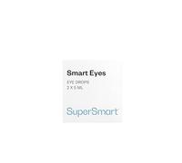 Supersmart - Smart Eyes™ - Eye Drops with 1% N-Acetyl-L-carnosine - Helps to Prevent Dry Eye, Irritation and Cataracts | Non-GMO & Gluten Free - 2 Containers of 5 ml