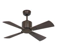 Smart Fan with Remote control DC Ceiling fan NEO 92cm Bronze Blade Walnut Cherry
