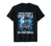 Smart Fella Alpha Wolf Meme Funny Werewolf Cursed Meme Value Graphic T-Shirt