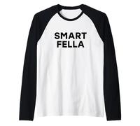 Smart Fella Meme Raglan Baseball Tee