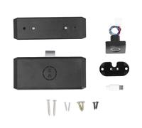 Smart Fingerprint Cabinet Lock Keyless Child Safety Baby Proofing Fingerprint Cabinet Lock for Furniture Office Home Security ABS PC Material Easy Installation No Drilling Required (T4 1 (for Tuya))