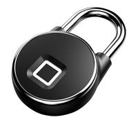 Smart Fingerprint Padlock, Bluetooth APP Control Electronic Lock for Home Gate, Fence, Warehouse, Storage Cabinet, Suitcase, Locker - Large Size