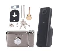 Smart Fingerprint Password Gate Lock, Electronic Keyless Entry, Bluetooth APP Control - Fast Unlocking, Multiple Access Options, Ideal for Home and Apartment Security