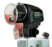 Smart Fish Feeder, Automatic Aquarium Food Dispenser With Timer Control | Automatic Feeding, Smart Timer Function, ABS Construction, 11 X 10 X 7cm Size, 240g Weight, 2 AA Battery Powered, Convenient